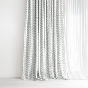 Goldea bavlněný závěs - skandinávské lístky 140x150 cm