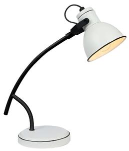 CLX Moderní stolní lampa ZANOBI, bílá 41-72085