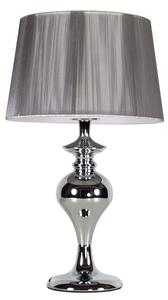 CLX Stolní lampička GENNARO, stříbrná 41-11954