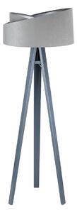 BPS koncept Stojací lampa Galaxy, v.146cm, šedo-zlaté stínidlo, 1xE27, ø 50 cm Barva podstavy: Šedá