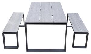 ZAHRADNÍ STŮL, kov, plast, 210/100/74 cm Ambia Garden - Venkovní stoly