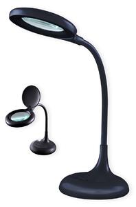 TOP-LIGHT LED stolní lampička s lupou MAGNUM C, černá Magnum C