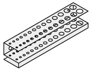 Držák na vrtáky různých průměrů pro perforovaný panel ELEMENT SYSTEM, 1 ks