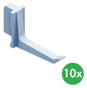 Plastový hák pro perforované panely ELEMENT SYSTEM, 10 ks