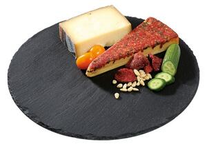 Břidlicový servírovací podnos, kulatý 30 cm - Cilio