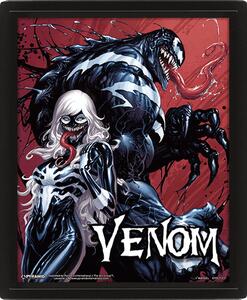 Zarámovaný 3D obraz Venom