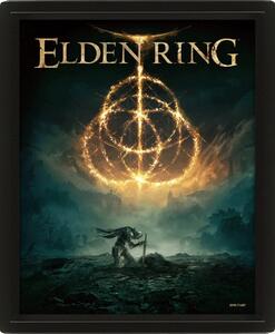Zarámovaný 3D obraz Elden Ring