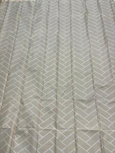 Kubík Textil Koupelnový závěs - rybí kost