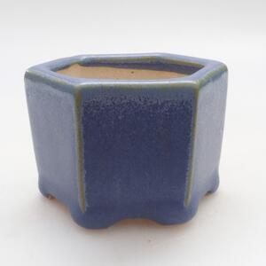 E-bonsai Mini bonsai miska 6 x 5,5 x 4 cm modrá