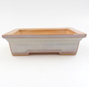 E-bonsai Keramická bonsai miska 13 x 10 x 4 cm růžová