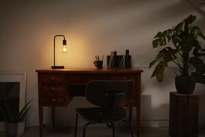 LEDVANCE Stolní lampa VINTAGE PIPE TABLE, 1xE27, 60W, černá