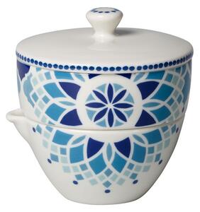 Villeroy&Boch Tea Passion Medina cukřenka a mlékovka 2v1, 0,13l./0,11l