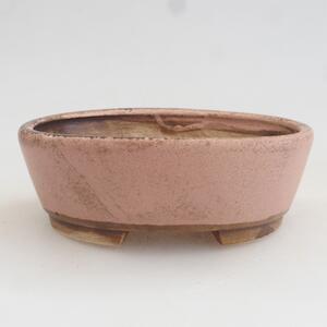 E-bonsai Keramická bonsai miska 9,5 x 8 x 3 cm růžová