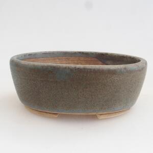 E-bonsai Keramická bonsai miska 9,5 x 8 x 3 cm modrá