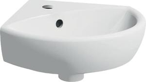 Rohové umývátko Geberit Selnova 41,2 cm otvor pro baterii uprostřed 500.326.01.5