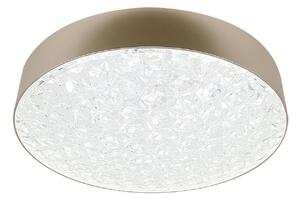 CLX LED stropní osvětlení SARNO, 24W, teplá bílá-studená bílá, 38,5cm, kulaté, zlaté 13-75154