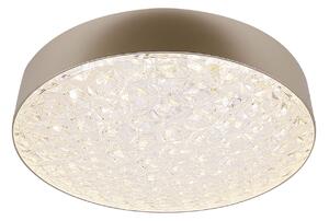 CLX LED stropní osvětlení SARNO, 24W, teplá bílá-studená bílá, 38,5cm, kulaté, zlaté 13-75154