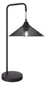 CLX Stolní industriální lampa COMO, 1xE27, 40W, černá 50501206