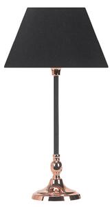 CLX Moderní stolní lampa ENNA, 1xE27, 60W, černoměděná 41-38821