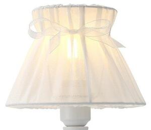 CLX Stolní lampa v provence stylu ARMANDO, 1xE27, 40W, bílé 41-73815