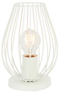 CLX Stolní designová lampa RAPALLO, 1xE27, 60W, bílá 41-66725