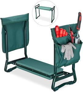 Zahradní židle Relaxdays plast zelená