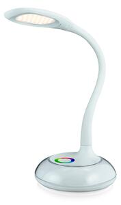 PLX Flexibilní LED stolní lampa RICHMOND, 6,5W, teplá bílá, RGB, bílá 306074