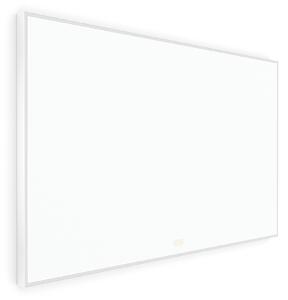 Bílé LED zrcadlo 1200x700 se dvěma dotykovými senzory