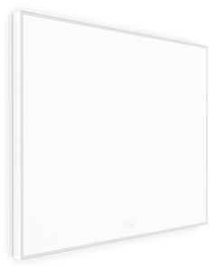 Bílé LED zrcadlo 900x700 se dvěma dotykovými senzory