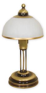 LOREO Stolní rustikální lampička RETO PAT, 1xE27, 60W, patina O1488 PAT