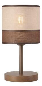 RUEL Stolní moderní lampa ARANAR, 1xE27, 60W, hnědá LN 1.55/A