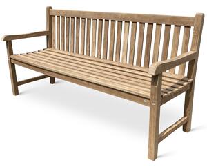 Roma Zahradní lavice, 200 cm, teak, světle hnědá NOELA 3457091