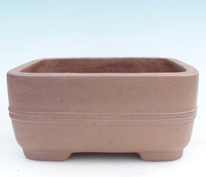 E-bonsai Keramická bonsai miska 26 x 20,5 x 12 cm hnědá