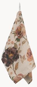 Lněná utěrka Vintage Roses