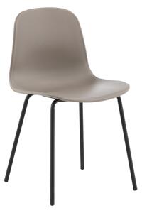 Jídelní židle Arctic, 2ks, béžová, S49xD47,5xV82