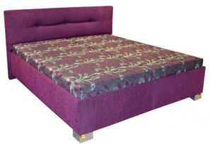 Čalouněná postel Izidora 180x200 fialová - PROKOND
