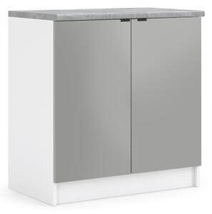 Kuchyňská skříňka LAM D80 2D - Dvířka LETTY