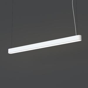 NOWODVORSKI Závěsné moderní osvětlení nad jídelní stůl SOFT LED, 1xT8, 22W, 125cm, bílé 7537