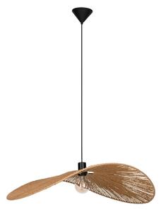 Eglo 31992 - Lustr na lanku SIRUELA 1xE27/42W/230V 80 cm hnědá/černá
