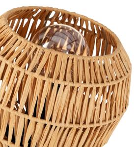 Eglo 44145 - Stolní lampa SHELDON 1xE27/40W/230V hnědá