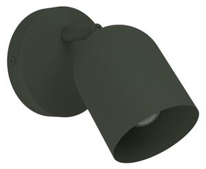 Eglo 44132 - Nástěnné bodové svítidlo TILSTON 1xE14/40W/230V zelená