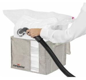 Úložný box s pouzdrem Compactor Oxford M, 125 l, šedá
