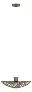 Eglo 44124 - Lustr na lanku SWABY 1xE27/60W/230V pr. 40 cm bronzová
