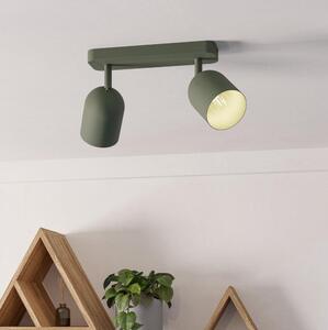 Eglo 44133 - Bodové svítidlo TILSTON 2xE14/40W/230V zelená