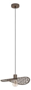 Eglo 44124 - Lustr na lanku SWABY 1xE27/60W/230V pr. 40 cm bronzová