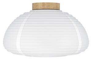 Eglo 44063 - Stropní svítidlo SUMMERHILL 1xE27/40W/230V pr. 40 cm bílá/béžová