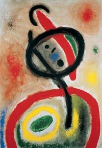 Umělecký tisk Žena III, 1965, Joan Miró, (60 x 80 cm)