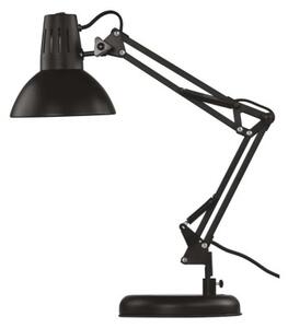 EMOS Stolní retro lampa DUSTIN, 1xE27, 25W, černá Z7612B