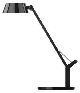 EMOS LED moderní stolní lampa SIMON, 8W, teplá-studená bílá, černá Z7613