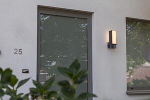 LUTEC Venkovní nástěnné chytré LED osvětlení CUBA s bezpečnostní kamerou a čidlem, 17,3W 5193812118